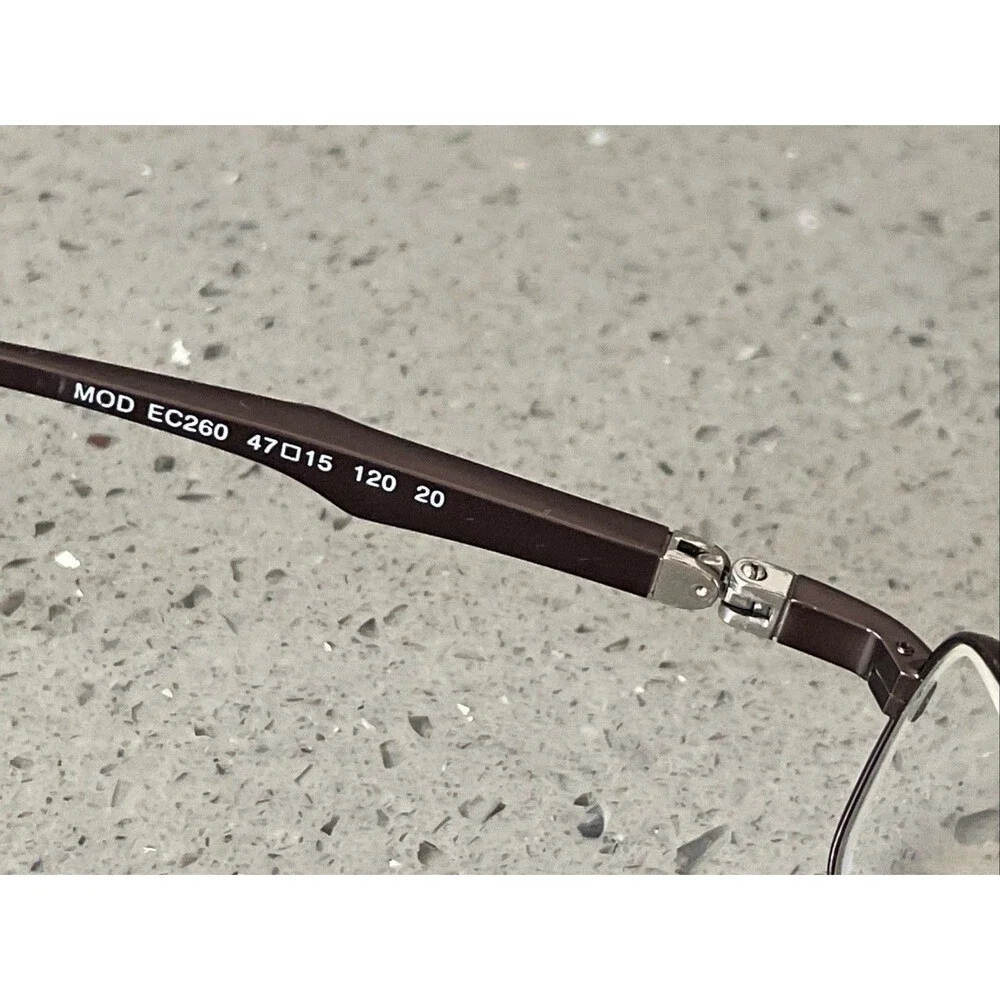 TURBOFLEX KIDS EYEGLASSES FRAMES ONLY MOD EC260 47-15-120 20 FLEX HINGE full rim